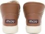 Mou Cognac Leren Sneakers Brown Dames - Thumbnail 3