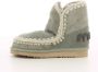 Mou Dames Khaki Eskimo Glitt Logo Schoenen Green Dames - Thumbnail 4