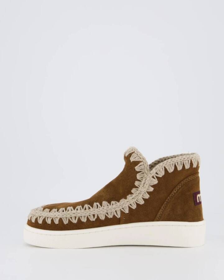 Mou Dames Summer Eskimo Sneaker Brown Dames