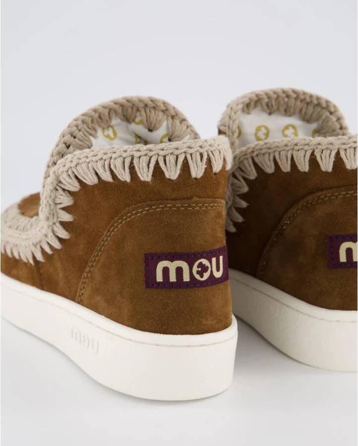 Mou Dames Summer Eskimo Sneaker Brown Dames