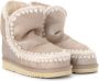 Mou Eskimo 18 Metallic Stone Schapenvachtlaars Gray Dames - Thumbnail 2