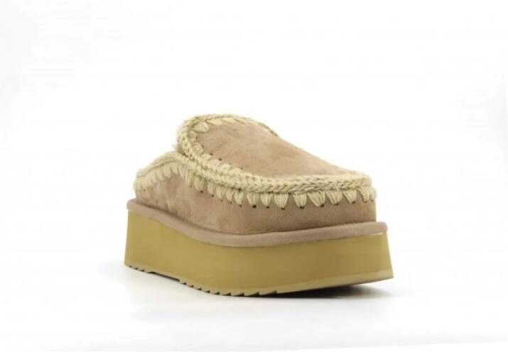 Mou Eskimo Bounce Klomp Beige Dames