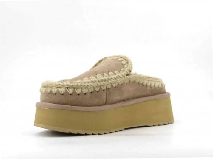 Mou Eskimo Bounce Klomp Beige Dames