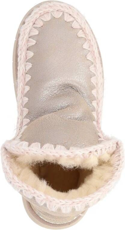 Mou Eskimo Bounce Leren Laars Steen Metallic Brown Dames