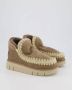 MOU Vachtlaarzen Dames Eskimo Bounce Sneaker Maat: 38 Materiaal: Suède Kleur: Taupe - Thumbnail 9