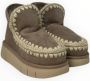 MOU Vachtlaarzen Dames Eskimo Bounce Sneaker Maat: 39 Materiaal: Suède Kleur: Taupe - Thumbnail 15