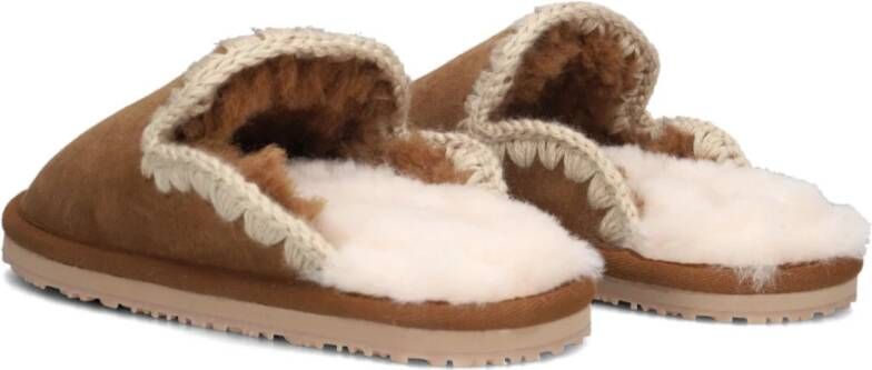 Mou Eskimo Slipper Zilver Suède Dames Gray Dames