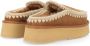 Mou Eskimo Platform Klomp in Cognac Brown Dames - Thumbnail 3