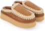 Mou Eskimo Platform Klomp in Cognac Brown Dames - Thumbnail 4