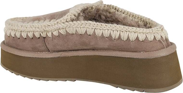 Mou Eskimo Platform Klompen Gray Dames