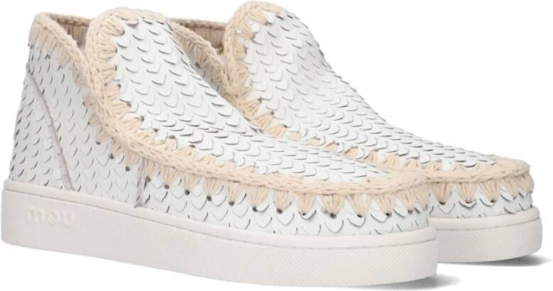 Mou Eskimo Sneaker Hoge Sneakers White Dames