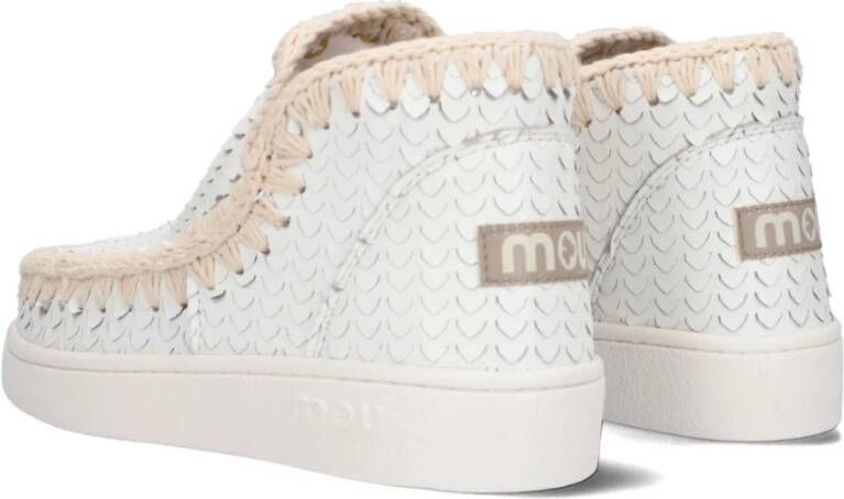 Mou Eskimo Sneaker Hoge Sneakers White Dames