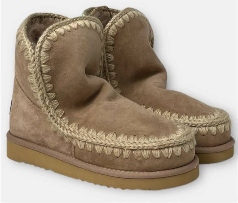 Mou Eskimo Stijl Enkellaarzen Brown Dames