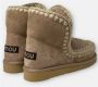 MOU Vachtlaarzen Dames Eskimo 18 Glitter Logo Maat: 41 Materiaal: Suède Kleur: Beige - Thumbnail 15