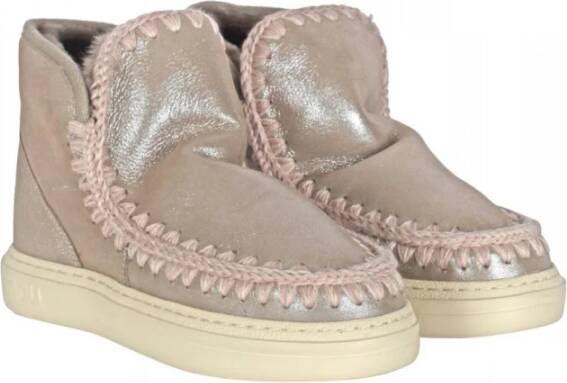 Mou Glitter Eskimo Bold Sneaker Grijs Gray Dames