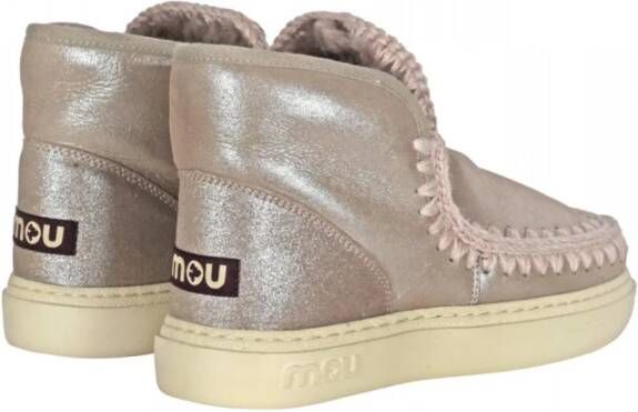 Mou Glitter Eskimo Bold Sneaker Grijs Gray Dames