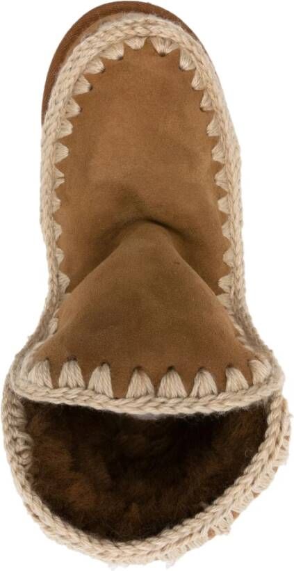 Mou Glitter Eskimo Cognac Stijl Laarzen Brown Dames