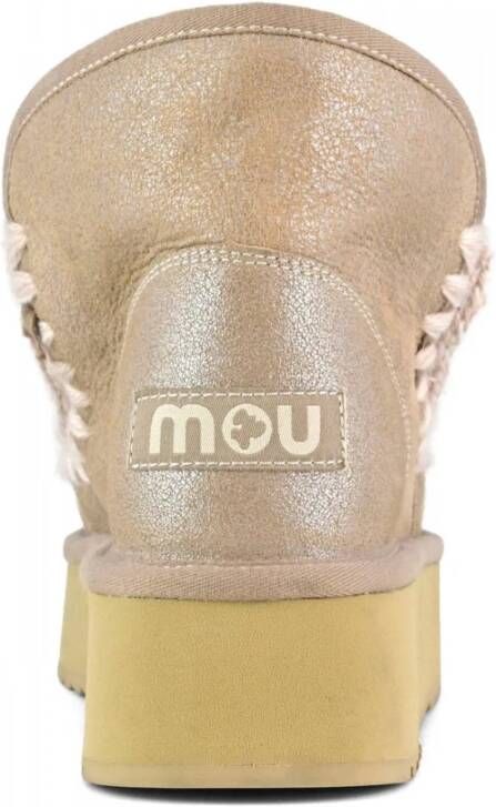 Mou Grijze Mini Eskimo Platform Laarzen Gray Dames