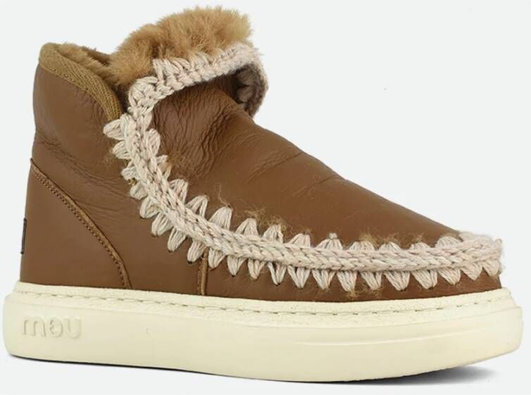 Mou Winter Eskimo Sneaker Lakleren Laarzen Black Dames - Foto 2