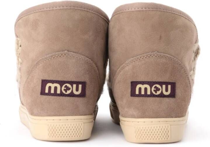 Mou Handgemaakte Mini Eskimo Sneaker in Grijs Gray Dames