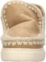 MOU Vachtlaarzen Dames Eskimo Sneaker Bold Glitter Logo Maat: 41 Materiaal: Suède Kleur: Cognac - Thumbnail 9