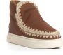 Mou Leren Sneakers Eskimo Stijl Brown Dames - Thumbnail 2