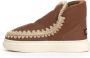 Mou Leren Sneakers Eskimo Stijl Brown Dames - Thumbnail 3