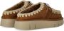 MOU Clogs Dames Bounce Clog Maat: 39 Materiaal: Suède Kleur: Cognac - Thumbnail 13