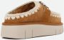 MOU Instappers Dames Bounce Clog Maat: 39 Materiaal: Suède Kleur: Cognac - Thumbnail 11