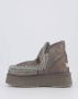 Mou Eskimo Platform Enkellaars IJzer Grijs Gray Dames - Thumbnail 7