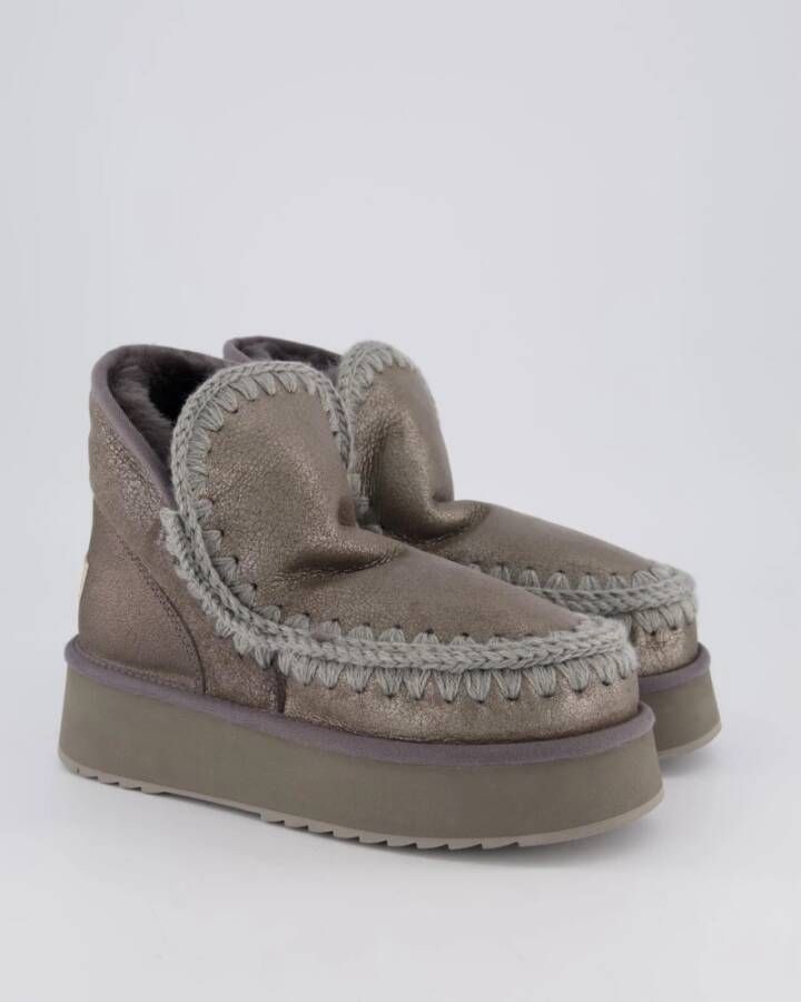 Mou Mini Eskimo Platform Laarzen Gray Dames