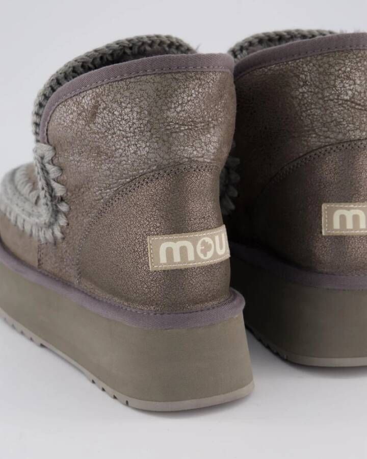 Mou Mini Eskimo Platform Laarzen Gray Dames