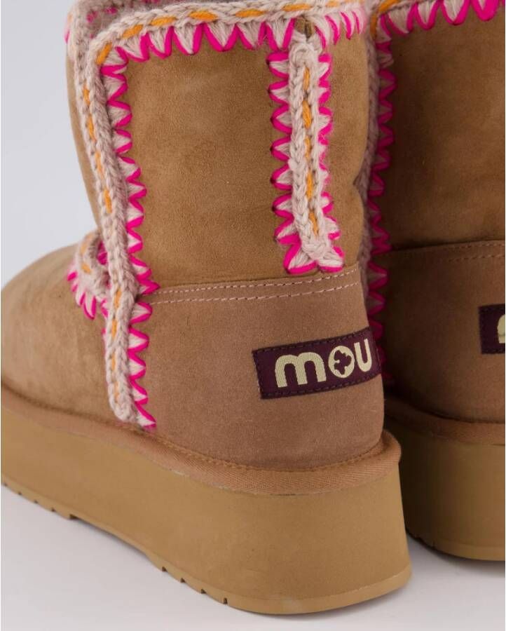 Mou Platformlaars voor dames Brown Dames