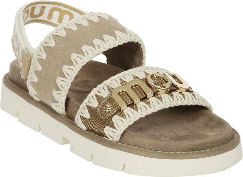 Mou Sandals Beige Dames