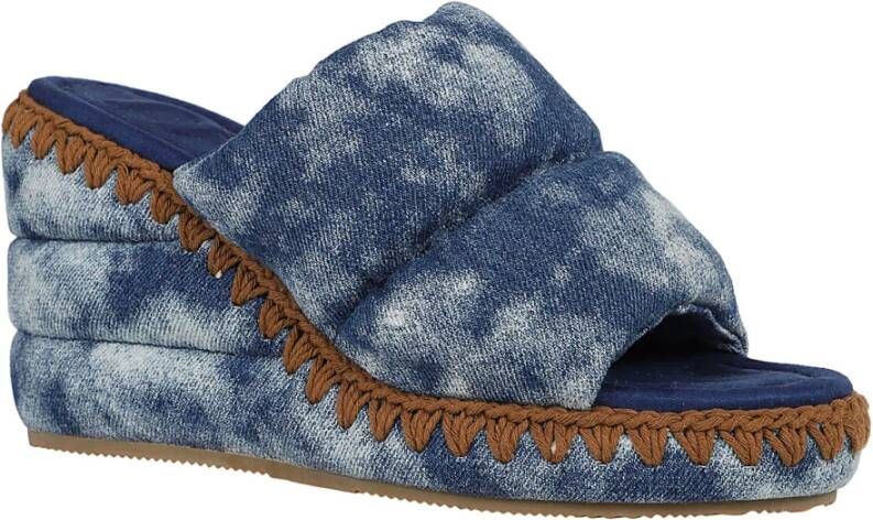 Mou Sandals Blue Dames