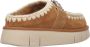 MOU Instappers Dames Bounce Clog Maat: 39 Materiaal: Suède Kleur: Cognac - Thumbnail 12