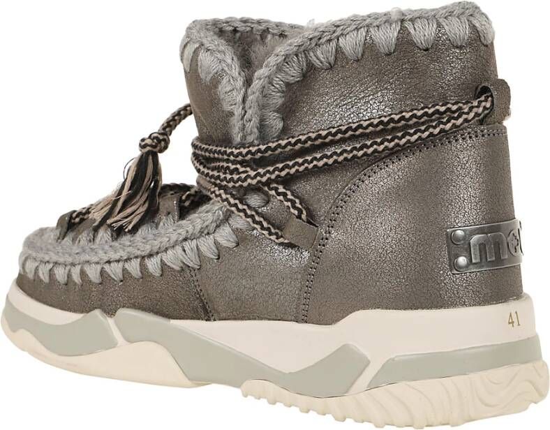 Mou Scoubidoo Lace Iron Trainer Schoenen Gray Dames