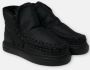 Mou Winter Eskimo Sneaker Lakleren Laarzen Black Dames - Thumbnail 11