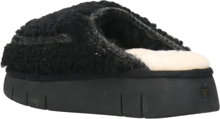 Mou Slippers Zwart Dames