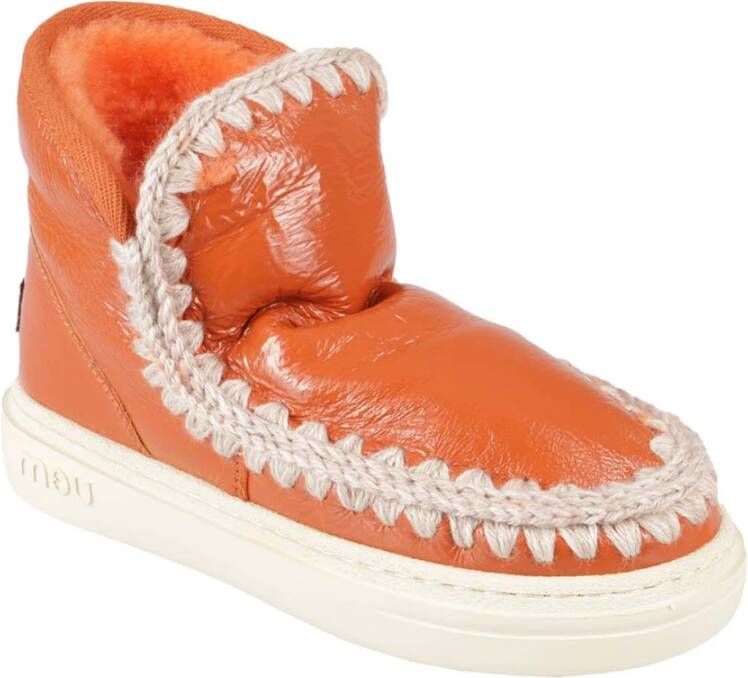 Mou Stoere Sneaker Orange Dames