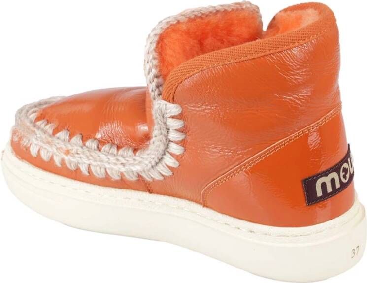 Mou Stoere Sneaker Orange Dames