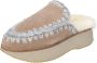 Mou Suede Dames Sandalen Beige Dames - Thumbnail 5