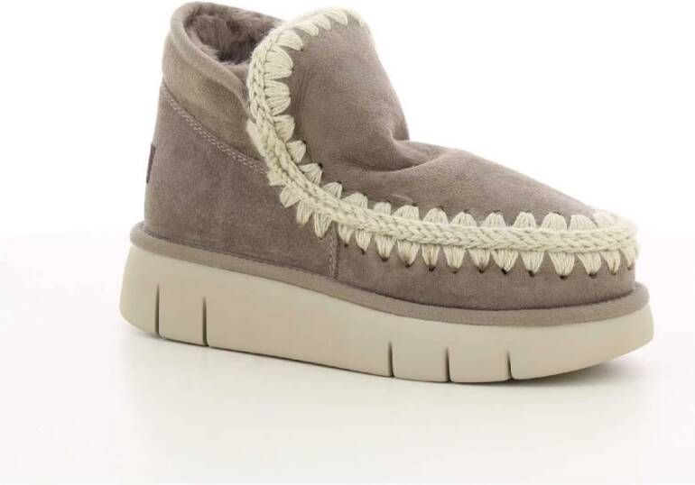 Mou Taupe Eskimo Bounce Damesschoenen Beige Dames