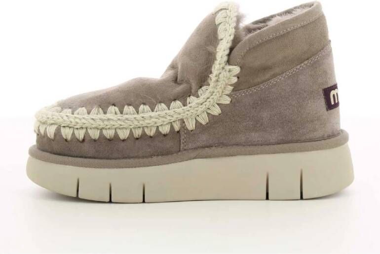 Mou Taupe Eskimo Bounce Damesschoenen Beige Dames