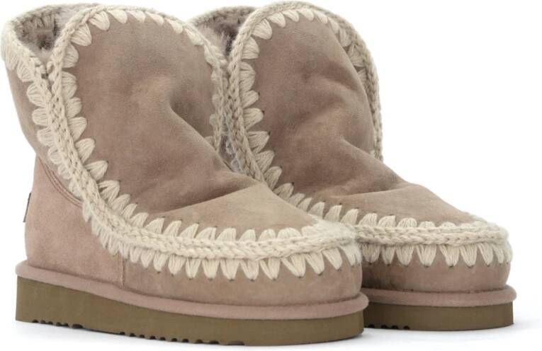 Mou Warme Grijze Eskimo 18 Laars Beige Dames