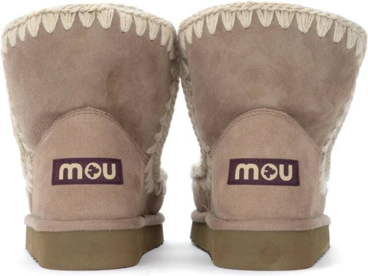 Mou Warme Grijze Eskimo 18 Laars Beige Dames