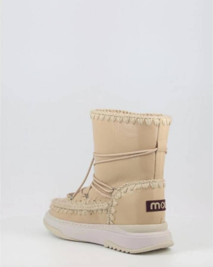 Mou Dames Beige Snowboot met Platform Beige Dames