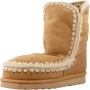 MOU Eskimo Boot Vachtlaarzen Warme Laarzen Dames Bruin - Thumbnail 11