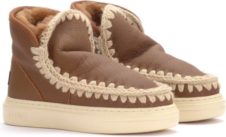 Mou Winter Eskimo Sneaker Lakleren Laarzen Black Dames - Foto 5