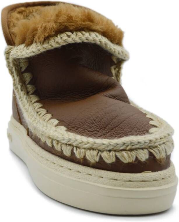 Mou Winter Eskimo Sneaker Lakleren Laarzen Black Dames - Foto 6